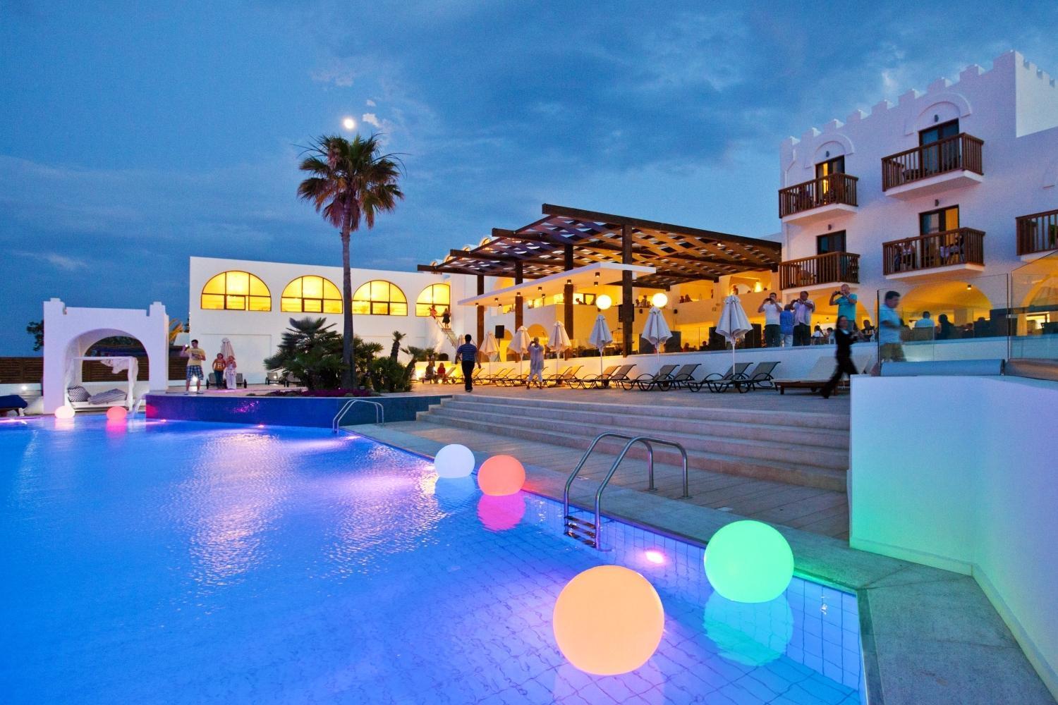Oceanis Beach & Spa Resort Psalidi  Exterior foto
