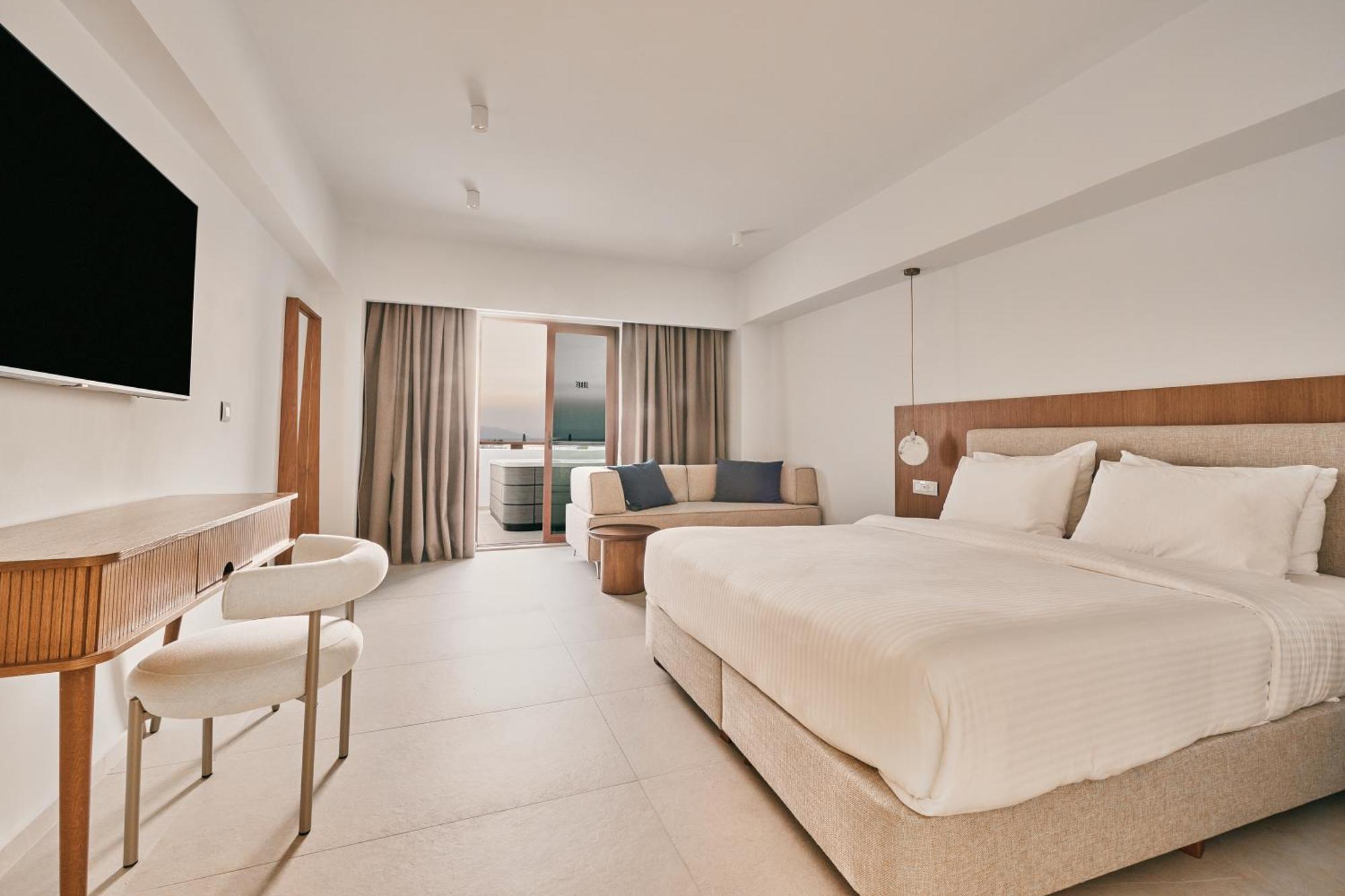 Oceanis Beach & Spa Resort Psalidi  Exterior foto